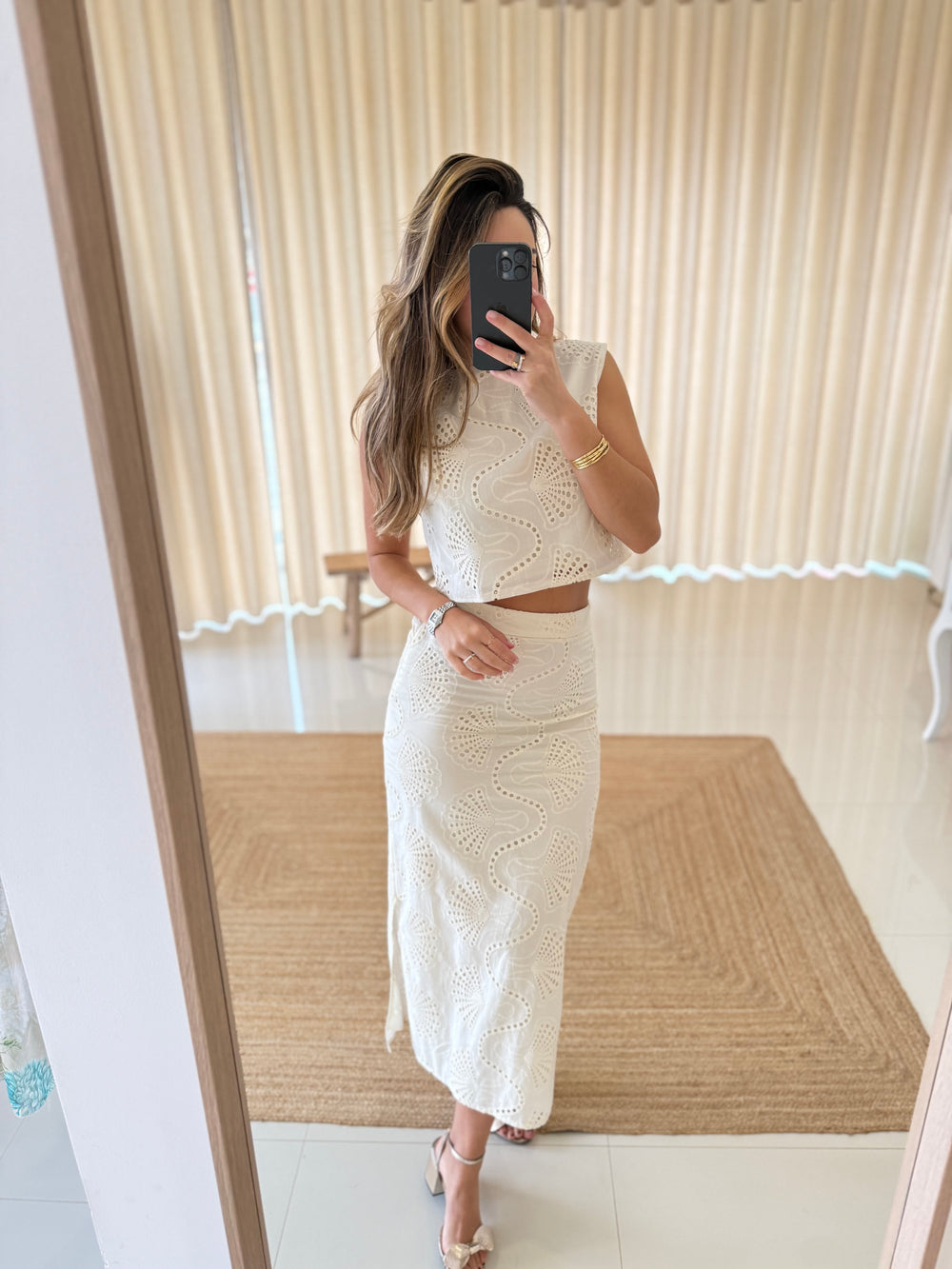 Conjunto mermaid branco