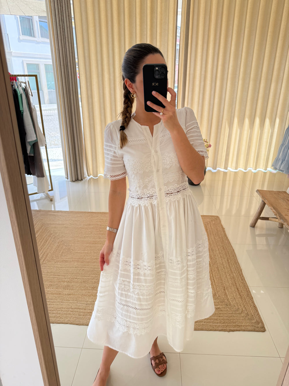 Vestido bordado