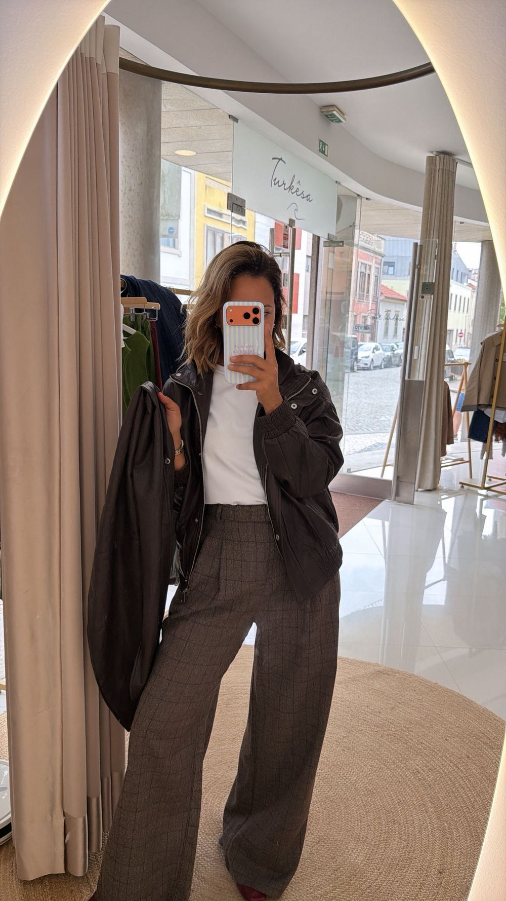 Calça estampada