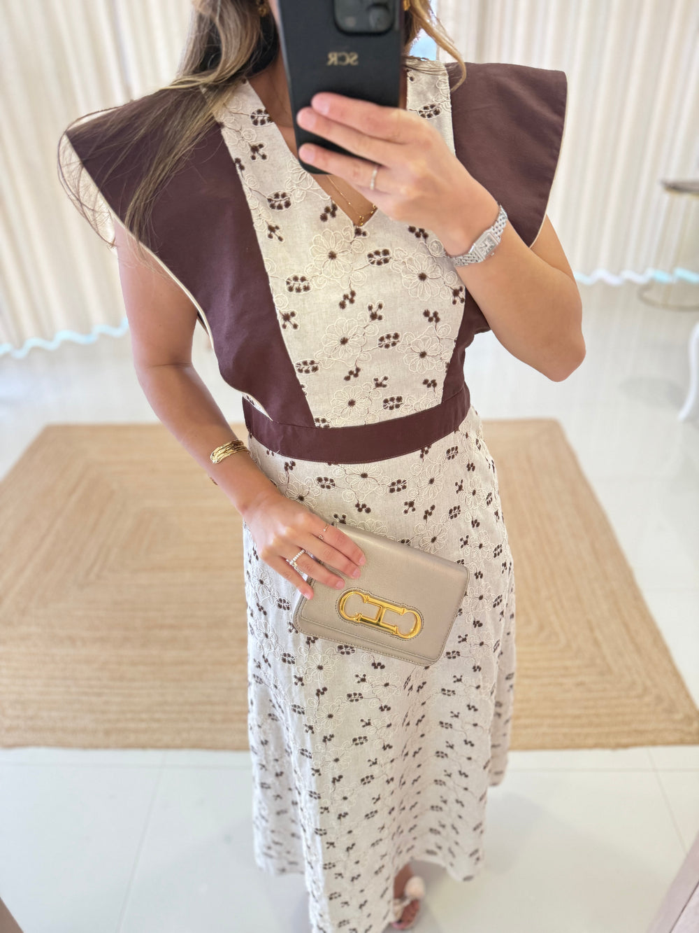 Vestido Natural Lace