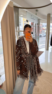 Casaco Bandana Castanho