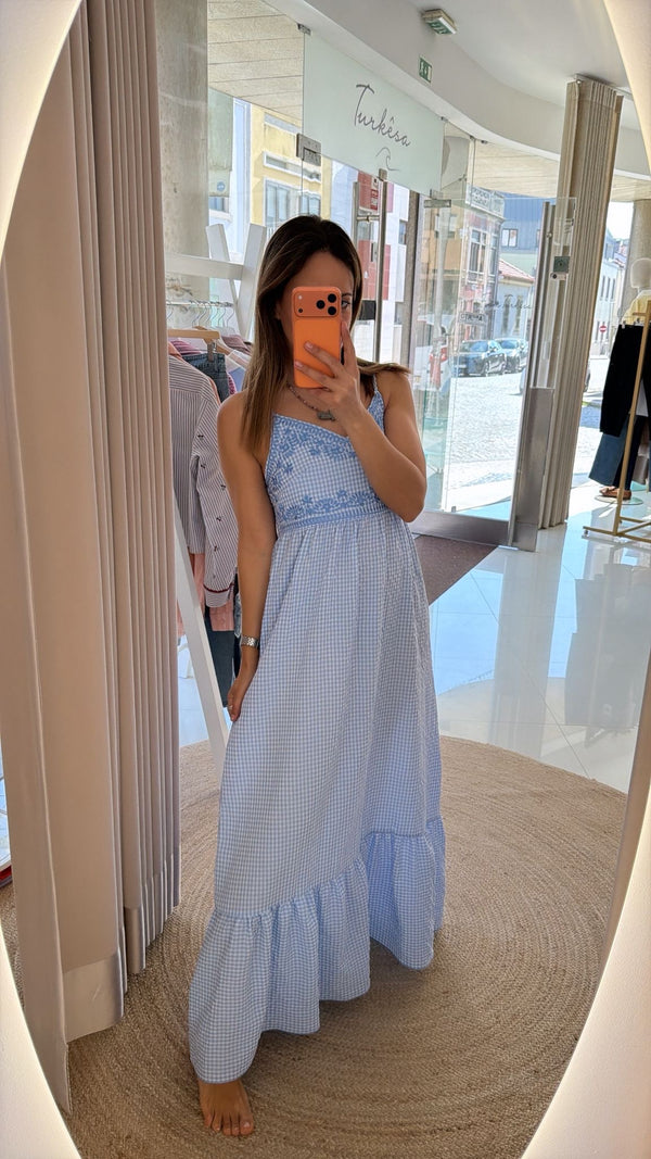 Vestido Vichy