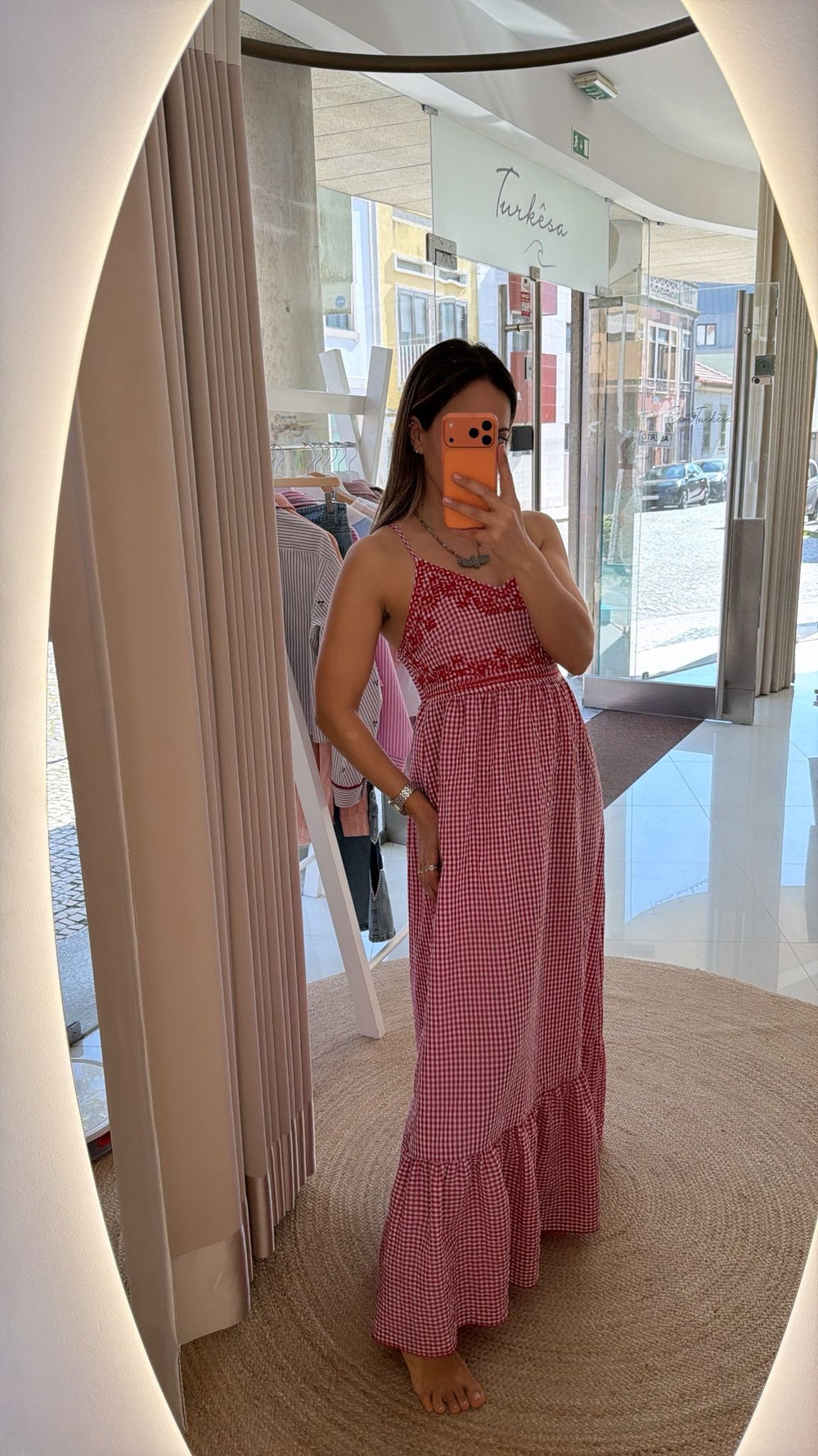 Vestido Vichy