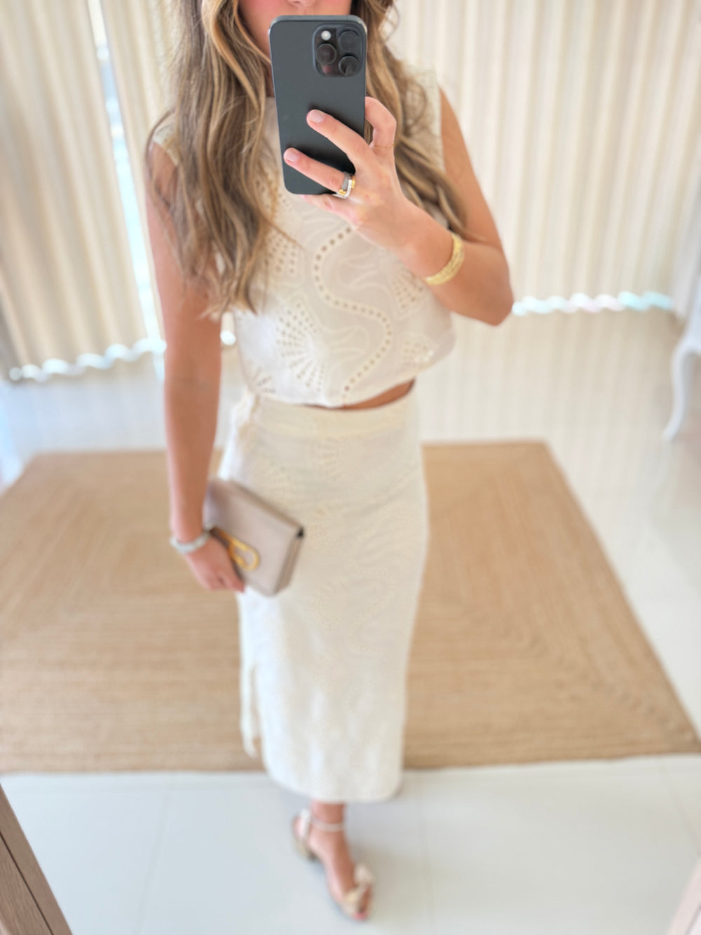 Conjunto mermaid branco