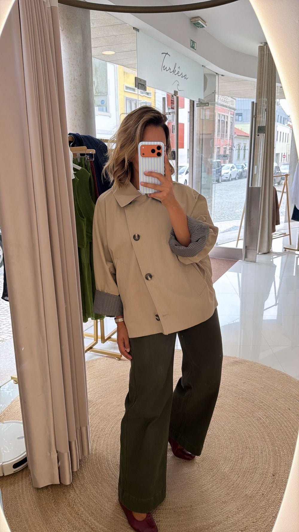Parka bege