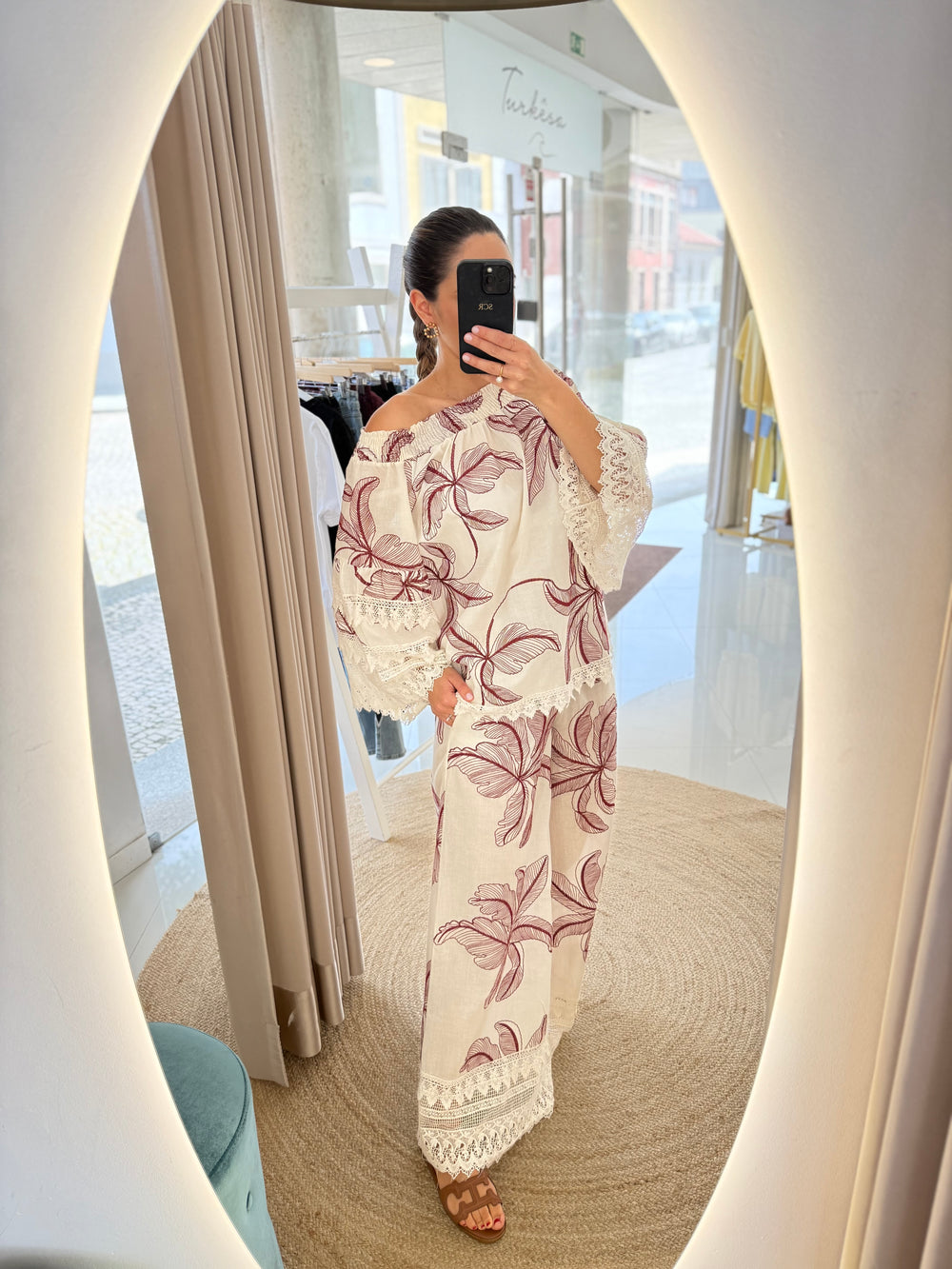 Conjunto estampado