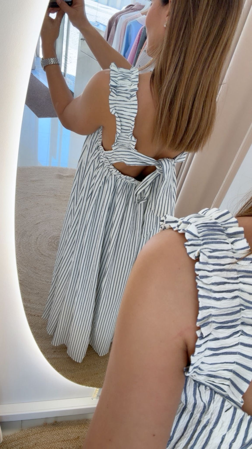 Vestido laçada