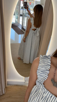 Vestido laçada