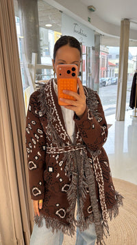 Casaco Bandana Castanho