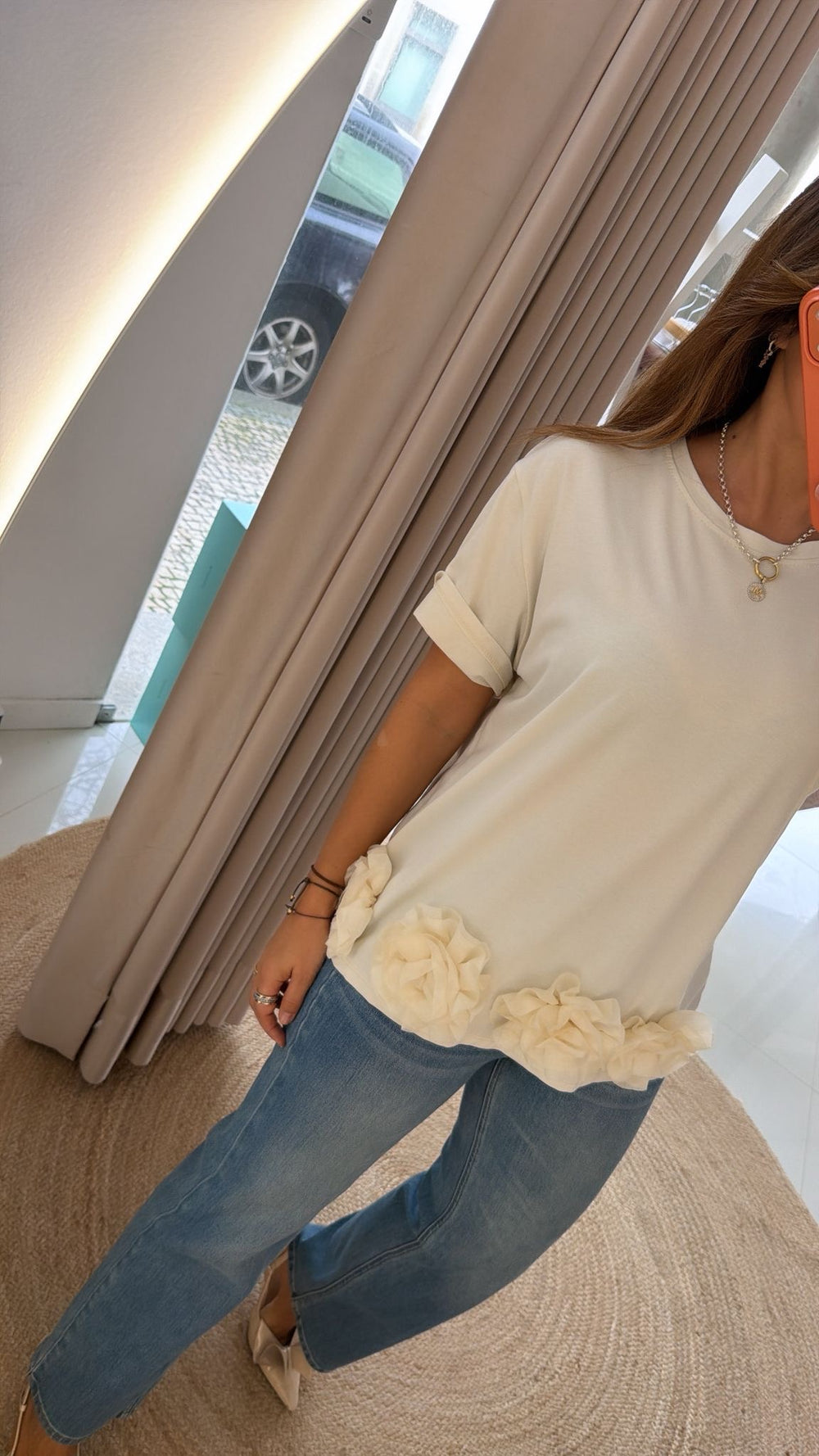T-shirt Flor
