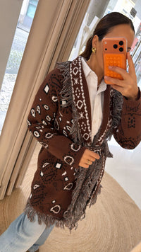 Casaco Bandana Castanho