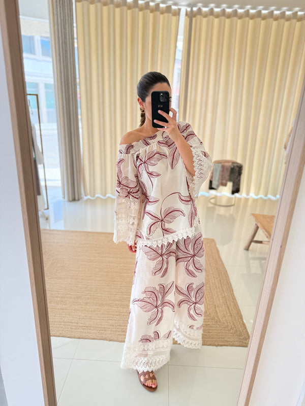 Conjunto estampado