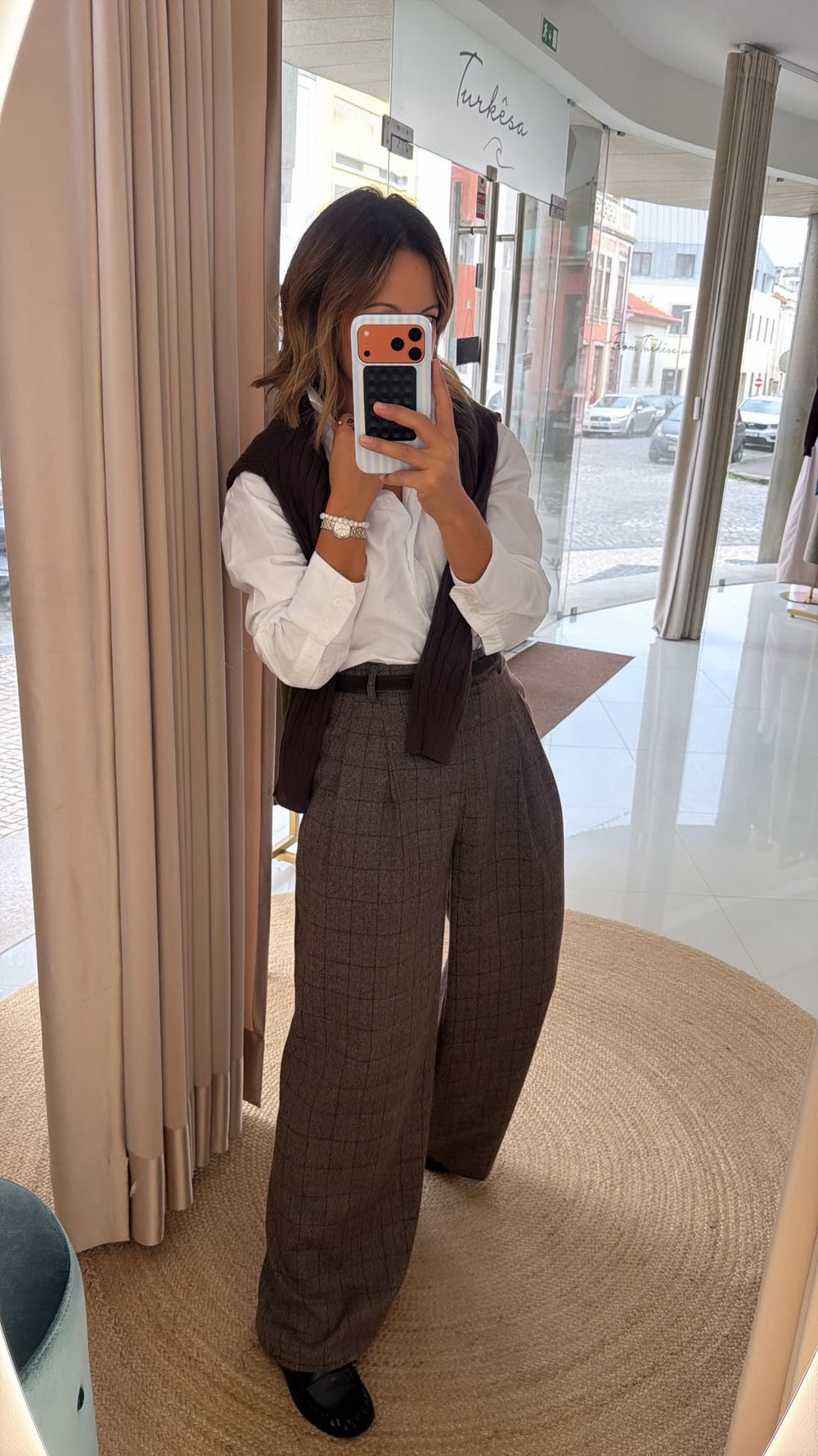 Calça estampada