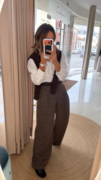 Calça estampada