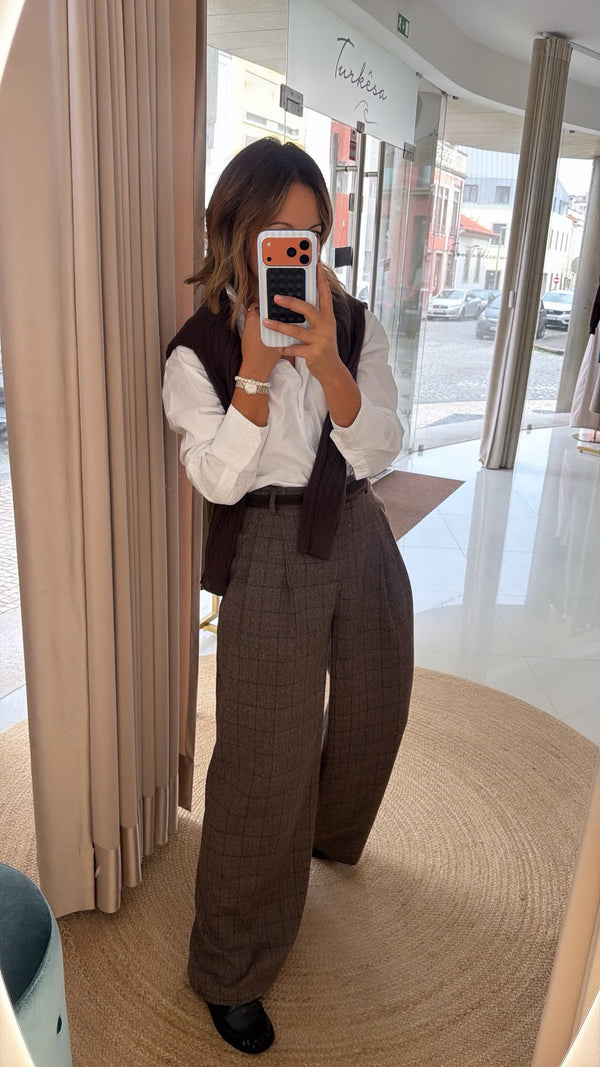 Calça estampada