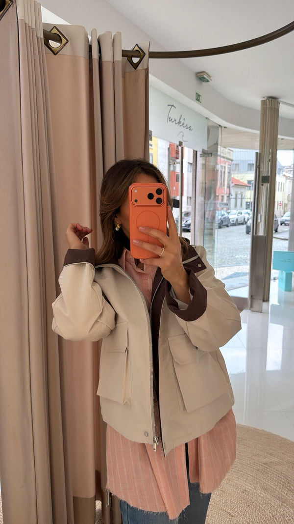 Parka Bicolor