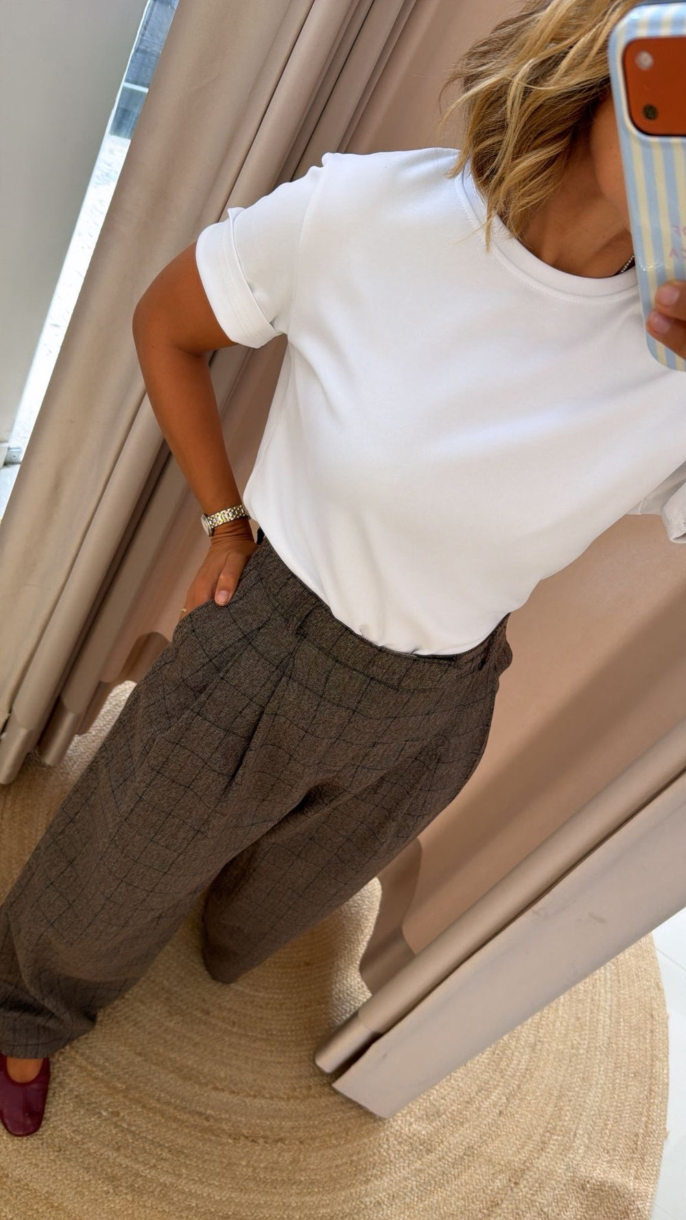 Calça estampada
