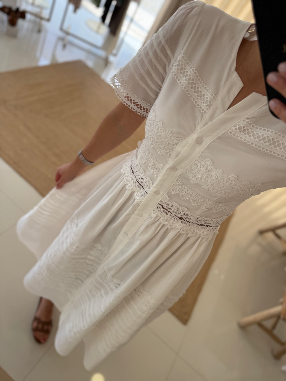 Vestido bordado
