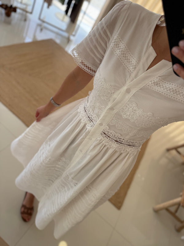 Vestido bordado