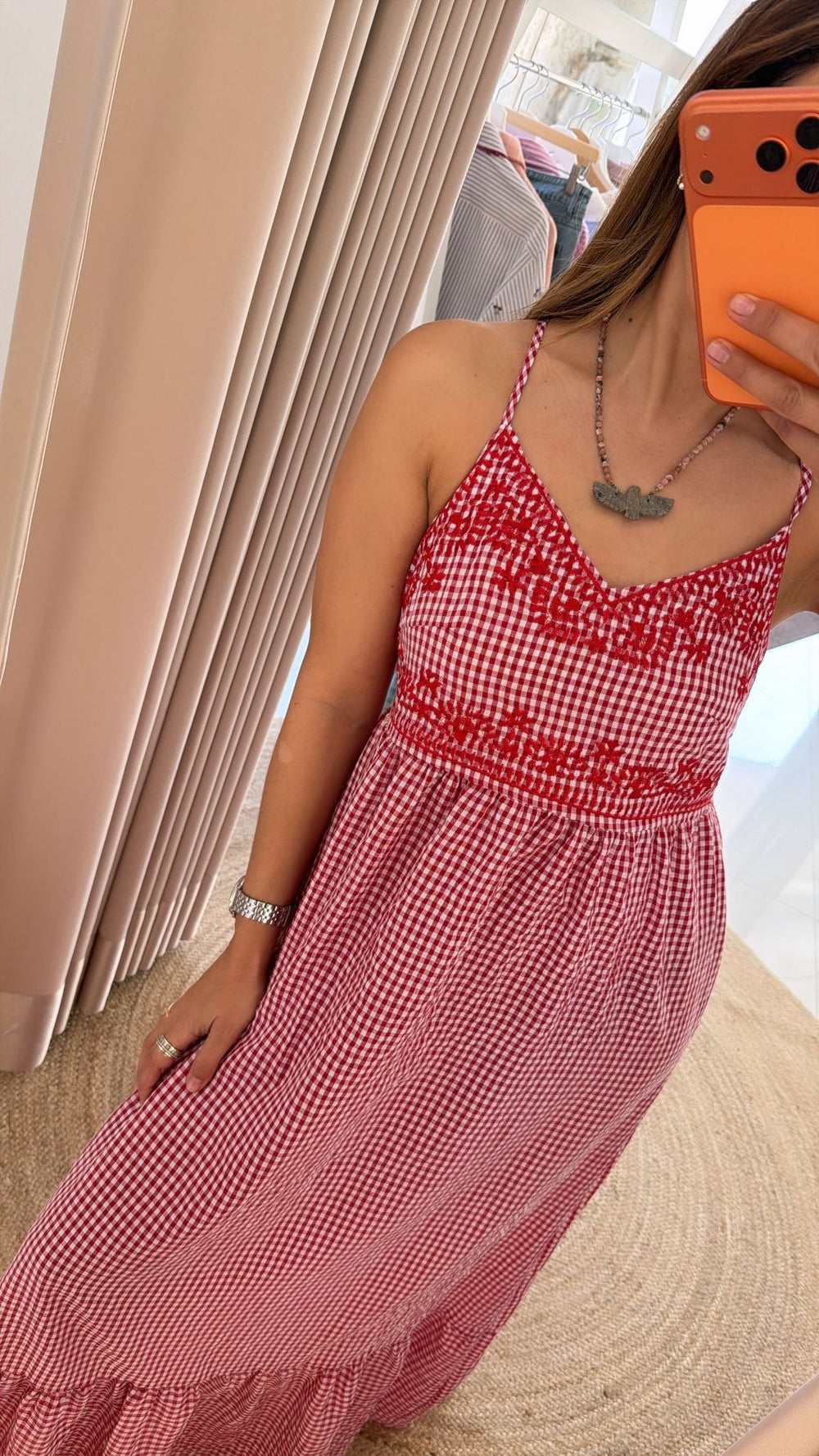 Vestido Vichy
