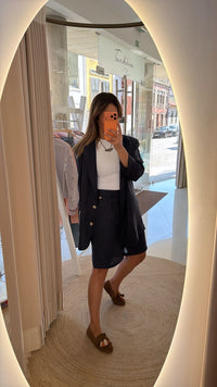 Bermudas Lumina Azul Marinho