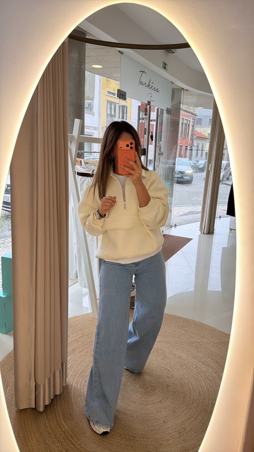 Jeans wide leg