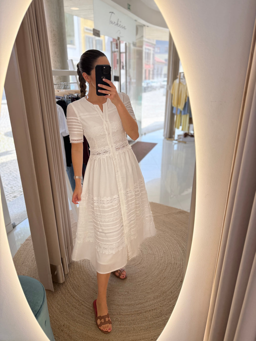 Vestido bordado