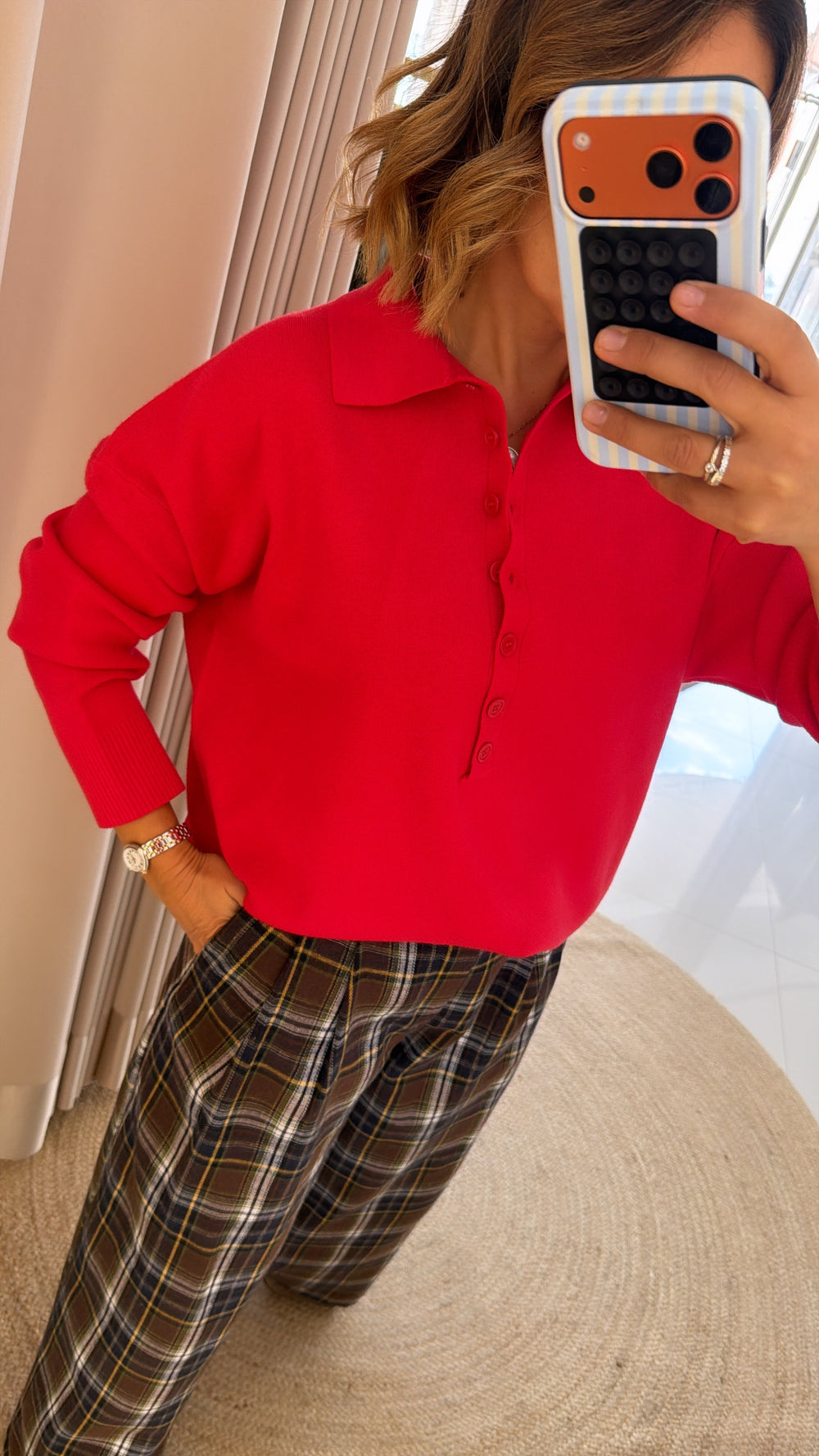 Polo vermelho
