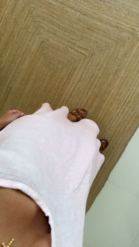 Vestido linho rosa