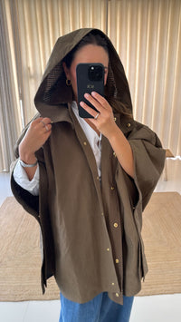 Parka verde caqui