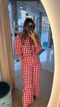 Conjunto Vicky Vermelho