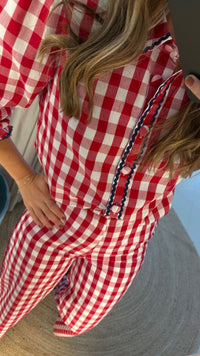 Conjunto Vicky Vermelho