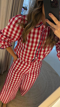 Conjunto Vicky Vermelho