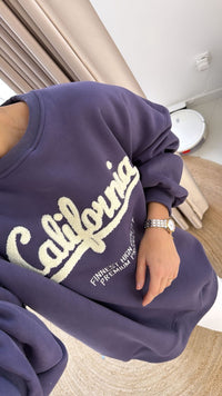 Sweat “Califórnia” Roxa