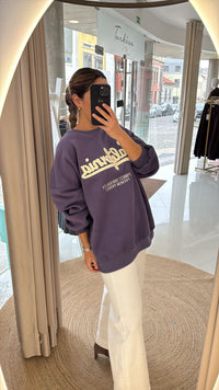 Sweat “Califórnia” Roxa