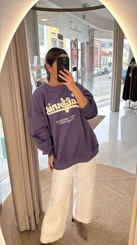 Sweat “Califórnia” Roxa